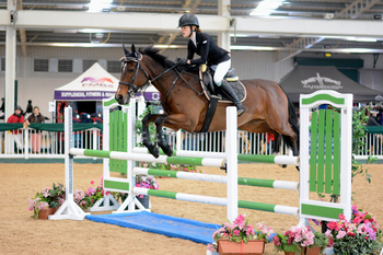 Derbyshire’s Young Showjumper Charlotte Goodwin wins the Dodson & Horrell National Amateur 0.95m Championship